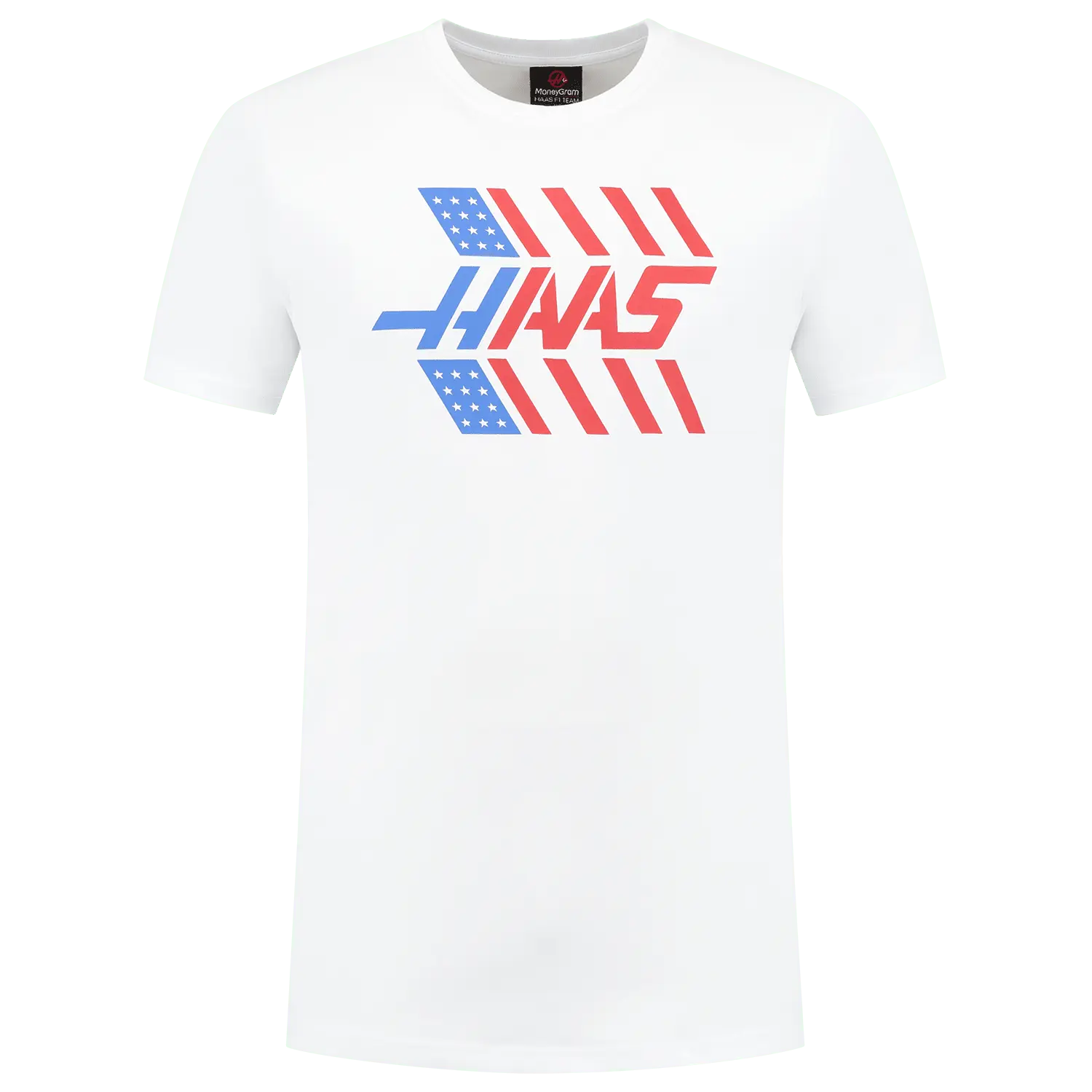 Haas Racing F1 Stars and Stripes T-Shirt - White