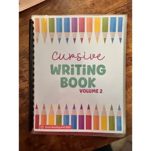 Cursive Handwriting Writing book Textbooks
