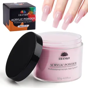 Pink Acrylic Powder,Valentine‘s Acrylic Nail Powder, 120g/4.23oz Acrylic Powder Large Capacity Professional Acrylic Nail Powder for Nail Acrylic Extension, Nail Carving, Long-Lasting, No Nail Lamp Needed Rhinestone Glue Glitter Glue