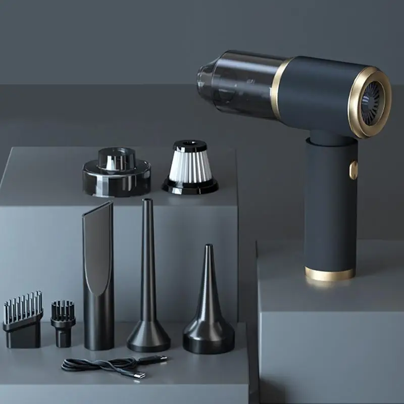 Rechargeable Handheld Vacuum Cleaner, Household Cordless Vacuum Cleaner, Multi-functional Mini Vacuum Cleaner for Car, Home, Office, Travel, Pet Hair