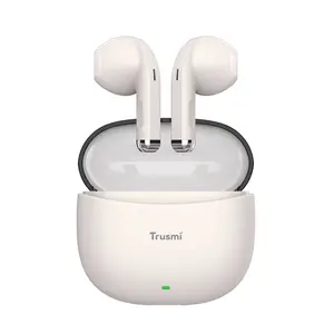 Trusmi Semi-In-Ear Wireless Earbuds | Super Comfortable For All-Day Wear | Cute Pastel Colors | Great Deal