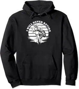 Supermoto - Biker Bike Mx Motocross Dirt Biking Grandpa Pullover Hoodie - Michaelapa Shop 54B0C67MML8Q