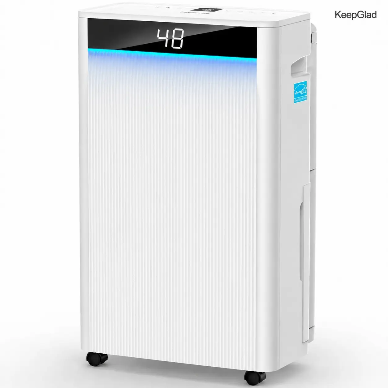 Cdans-KeepGlad 2026 Energy Star Dehumidifier - Dehumidifiers for Home, Basement Use, 4500 Sq.Ft Coverage, Max 80pd, Smart Compressor, Drain Hose, Intelligent Humidistat, Smart Control
