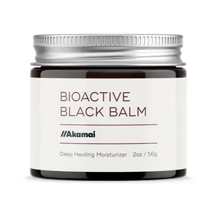 Akamai Bioactive Black Balm - 100% Plant-Based Multi-Purpose Healing Balm, 2 oz
