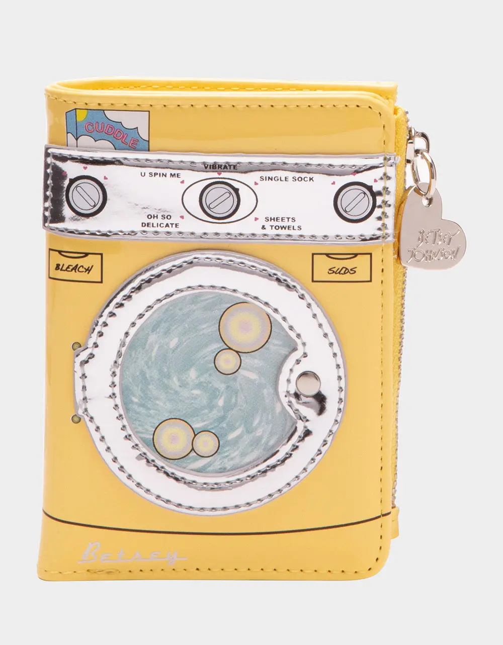 KITSCH SPIN ME BIFOLD WALLET YELLOW