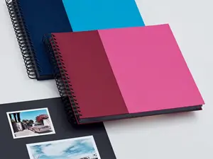 The Cutting Edge Color Block Spiral Scrapbook