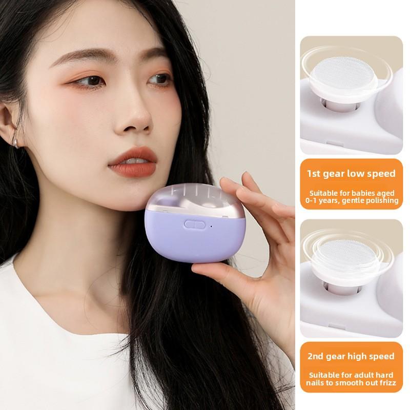 3-in-1 Electric Nail Clipper Trimmer & Polisher with No Mess Debris Collector, All-in-One Manicure Pedicure Tool for Cutting, Filing, and Cuticle Care, USB Rechargeable with LED Light, Safe Quiet for Elderly Women Men, Portable Nail Care Kit