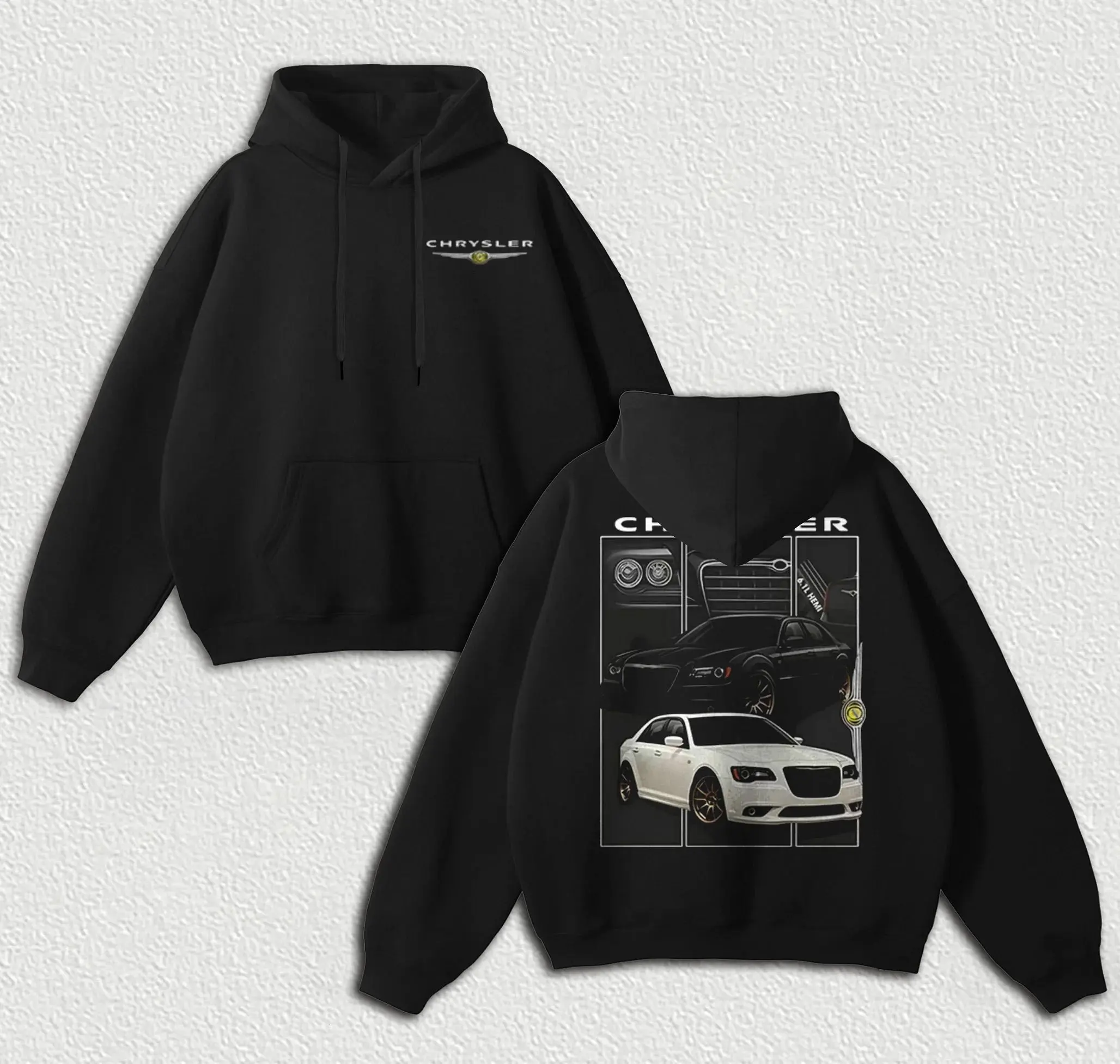 Chrysler Car Graphic T-shirt/Sweatshirt/Hoodie, Classic Automotive Printed Sweatshirt, Performance Car Streetwear, Gift For Chrysler Fans And Car Enthusiasts
