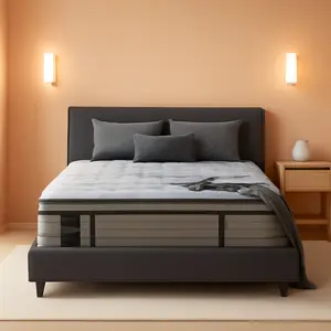 Cooling Gel King Size Premium Hybrid Mattress MemoryFoam