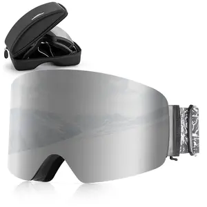 Outdoor 100% Goggles  Off-Road Motorcycle Goggles Anti-Fog UV400 Protection OTG Fit Dustproof Ski Goggles for Winter Sports