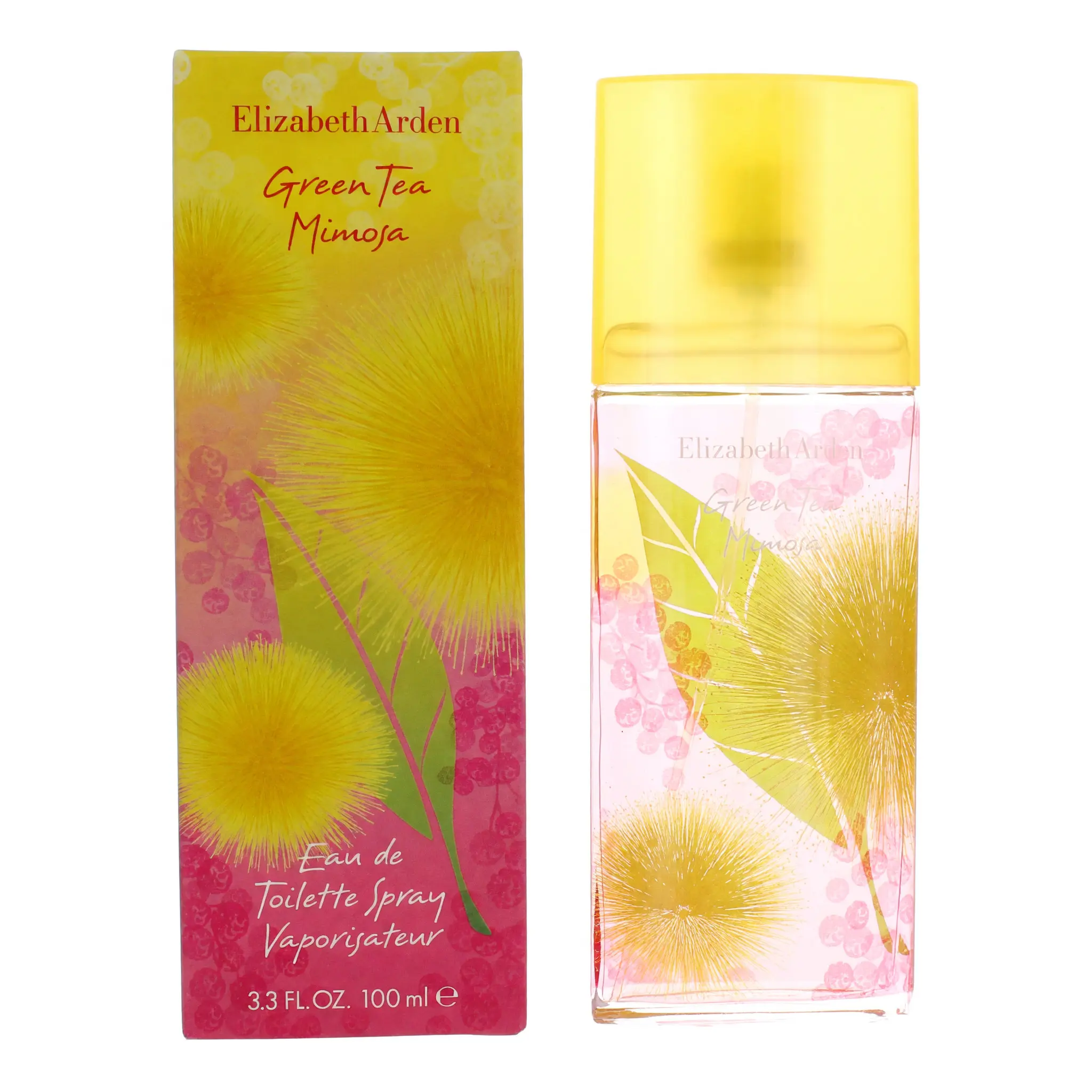 Green Tea Mimosa by Elizabeth Arden, 3.3 oz EDT Spray for Women Eau De Parfume Eau De Perfume, Signature Scent, Bubbly, Dazzle, Animated, 3.3 Fl Oz, Ambrette Seed, Daily Fragrance, Vibrant, Floral, Graceful