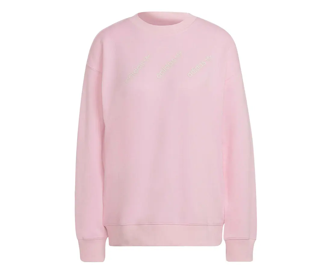 Adidas Logo Crew Womens Active Sweaters