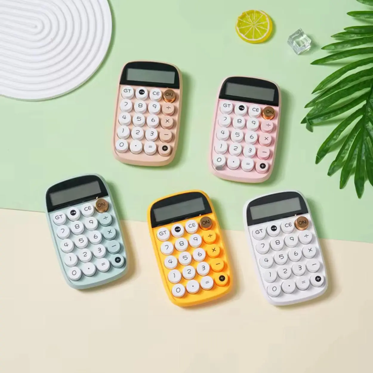 AJBudgeting Imperfection Kawaii Stationery Calculator – Cute & Aesthetic for Budgeting and Cash Counting!
