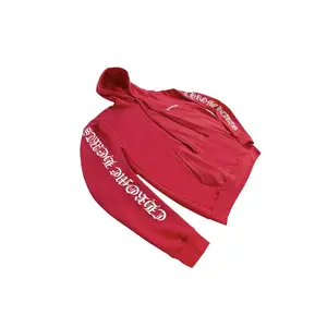 Chrome Hearts Red Hoodie Red/White (men) by StockX