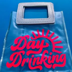 Day Drinking Adult Juice Bag ~ Sip in Style with Sun Graphic Comes With Straw.