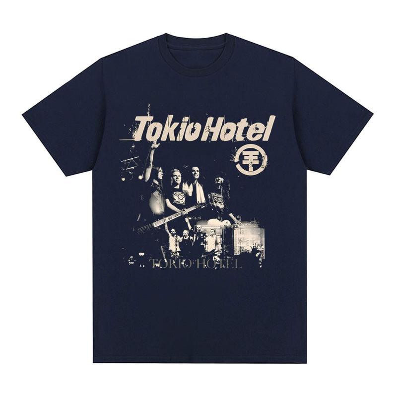 [Sale Up To 40%] Tokio Hotel Beyond The World 2023 Tour T-shirt, men, casual Hip Hop Punk style