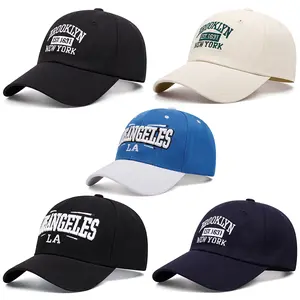 2025 New Korean style soft top embroidery vintage cap unisex hat outdoors running sun visor cap