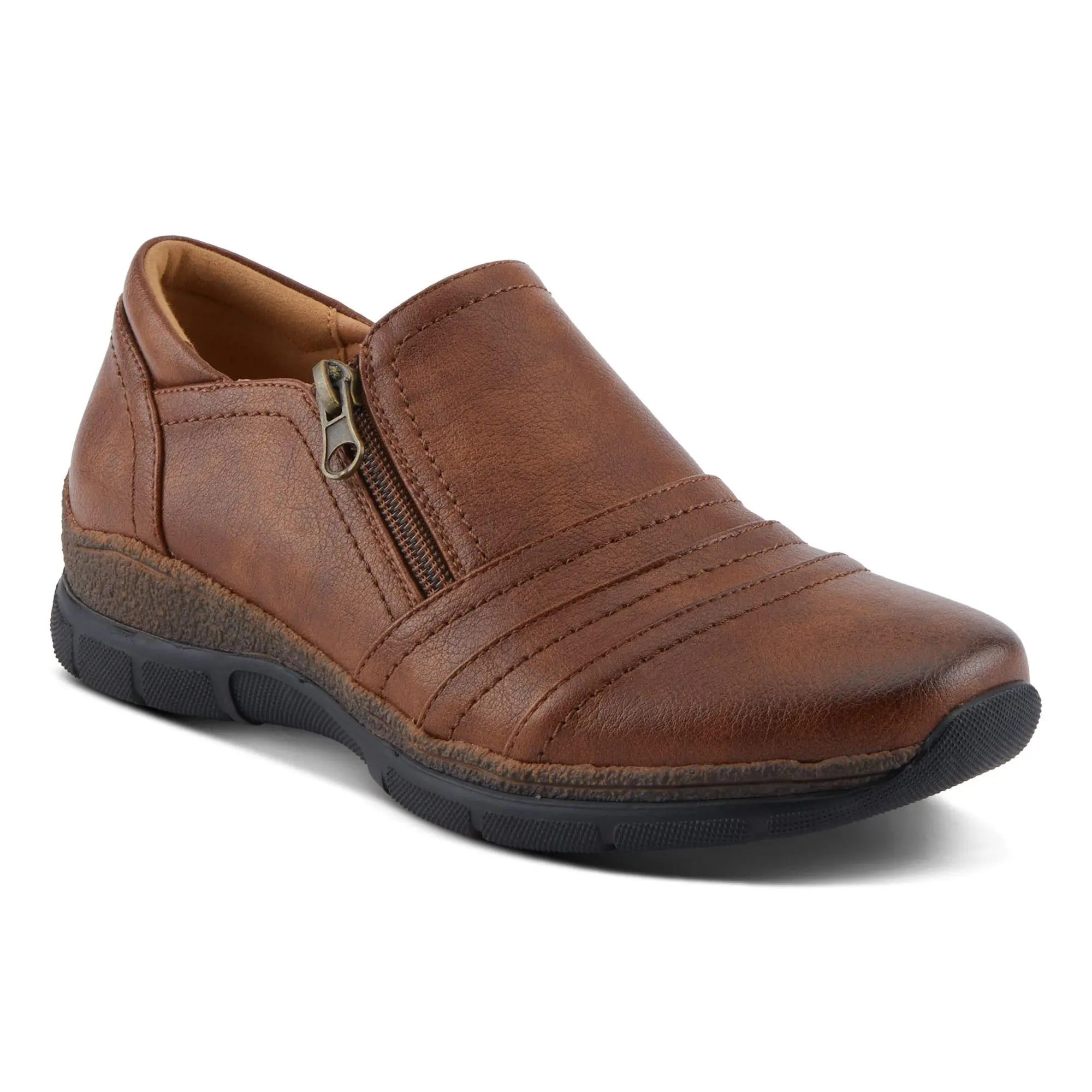Patrizia by Spring Step Slip-On Side Zip Shoes- Rigny