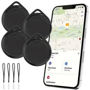 Tracker Tag, Smart Tag Locator Tracking Device For Ap-Pple, Find My(IOS Only) Keys Finder Item Locators, Air Tracker Item Finders With Track Your Keys,Wallet,Luggage,Pets And Bag