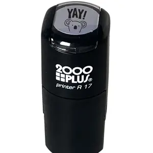 YAY! Koala Stamp / 2000 Plus Self Inking Teacher Stamper / Black Imprint Planner & Worksheet Stamp / Made in the USA