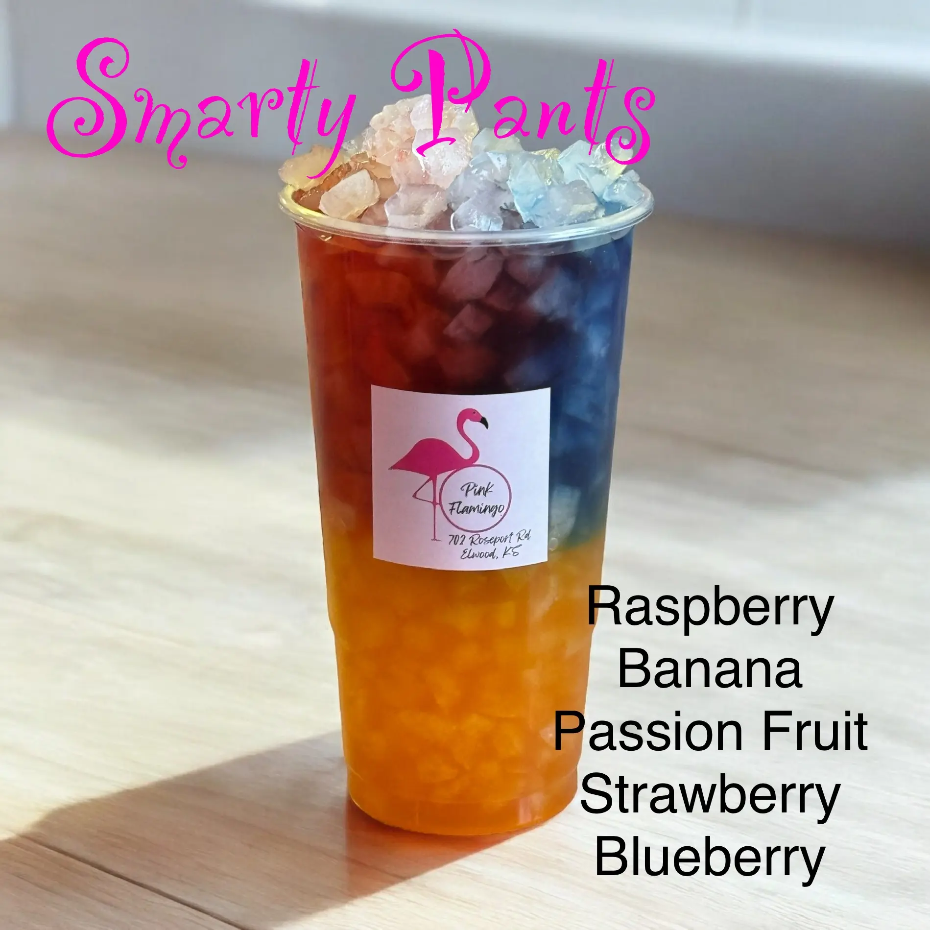 Smarty Pants Loaded Tea - Raspberry, Banana, Passion Fruit, Strawberry & Blueberry flavors, 298mg of Caffeine, Less than 1 Carb, 3.75 Calories, ZERO SUGAR