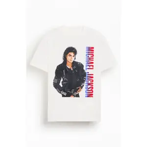 PacSun Men's Michael Jackson Bad Tour T-Shirt - Multicolor