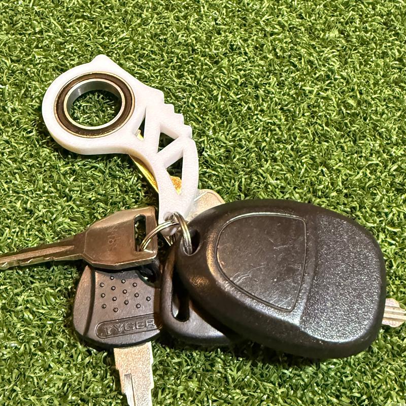 Krambit Keychain Spinner - Versatile Keychain with Spinner Design for Stress Relief and Convenience - Compact Size for Easy Carrying