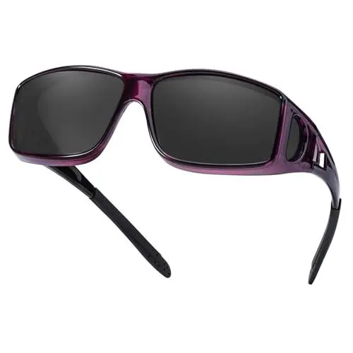 Purple Frame Grey Lenses