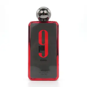 Afnan 9pm Rebel EDP 100ml - Unisex Exotic Arabian Fragrance, Bold Confident Scent, Fresh Floral & Citrus Notes, Woody Musk Base, Long-Lasting Perfume