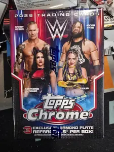 2026 WWE Topps Chrome Wrestling Blaster Box