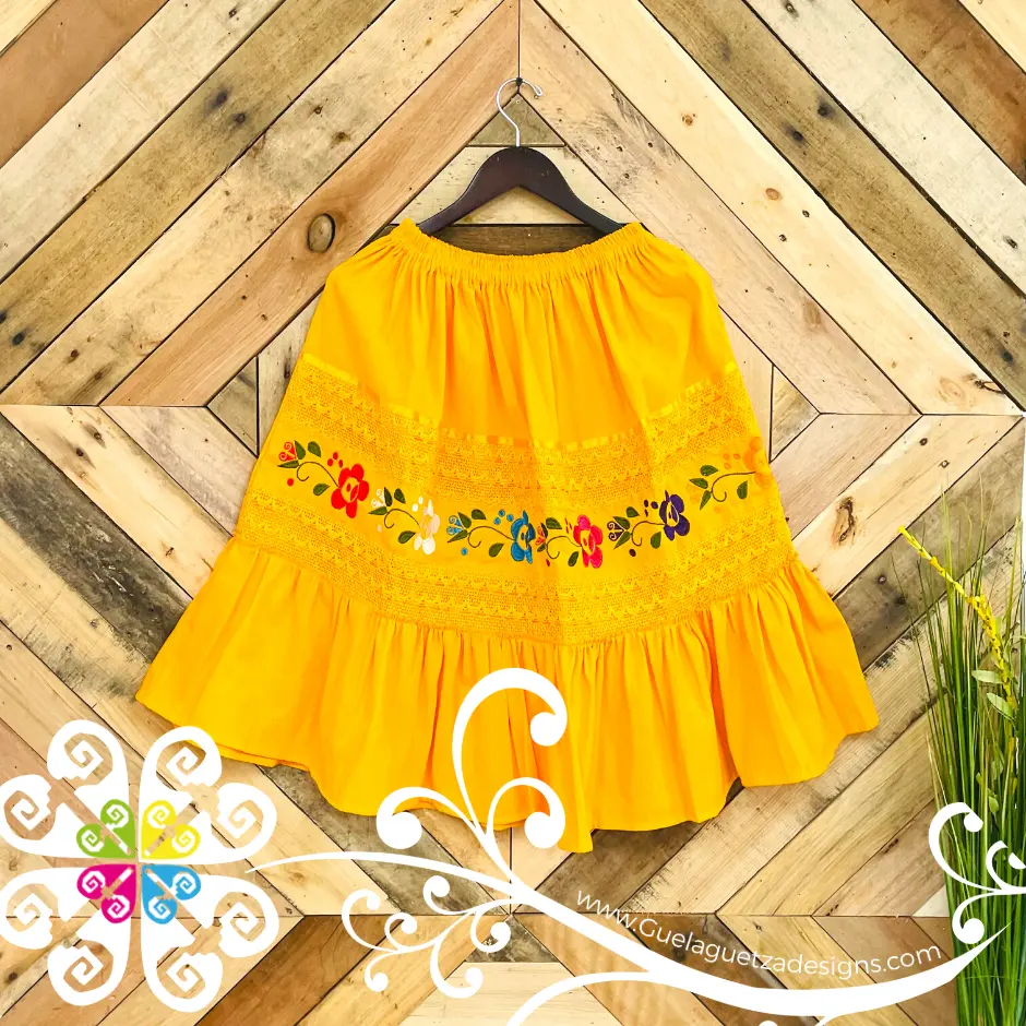 Falda Bordada - Women Embroider Skirt