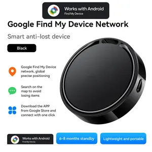 Locator Anti-Lost Finder Tracker for Items & Pets iOS/Android Dual System GPS Tracking Device with 6-8 Months Standby Time Lightweight Portable Map Search