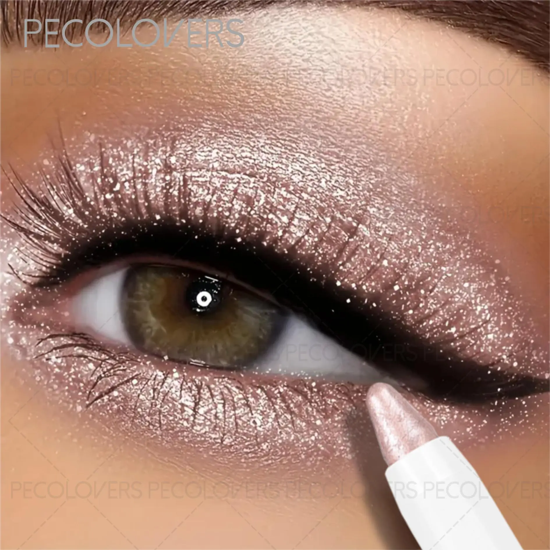 Long-Lasting Shimmer Finish Eyeshadow Stick, Durable and Waterproof, Creating a Perfect Eye Makeup Effect for Daily Life