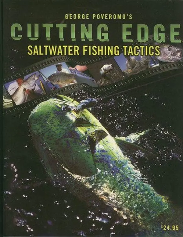 USED Book - Cutting Edge - Saltwater Fishing Tactics by George Poveromo (Paperback) - english