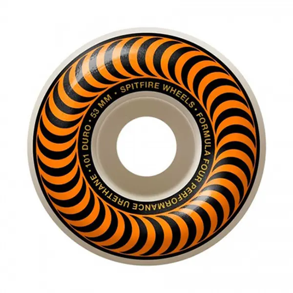 SPITFIRE FORMULA FOUR CLASSIC 53MM 99a Skateboard Wheels (Set of 4)