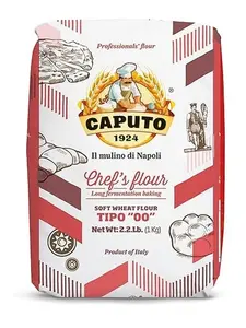 Antimo Caputo "00" Chefs Flour 1 Kilo, 2.2 Pound (Pack of 4) Grain