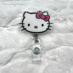 Kitty Inspired Retractable Badge Reel