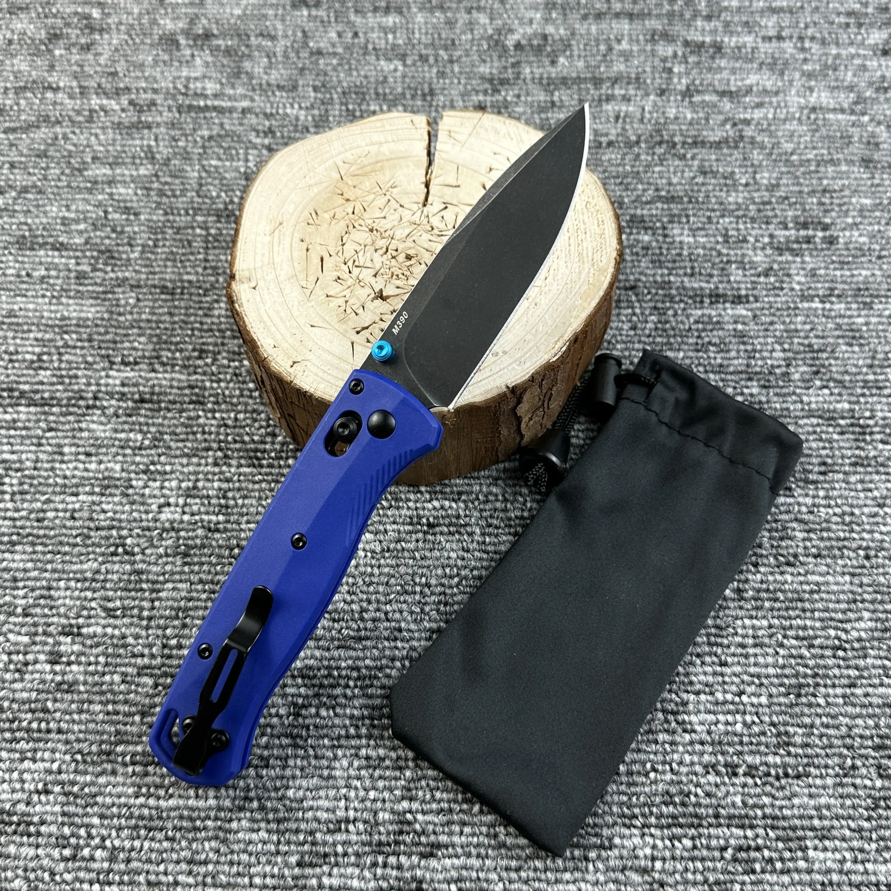 Blue Handle, Black Blade 