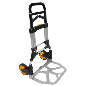 Mount-It! Foldable Cart 440 lb. Capacity Heavy-Duty Foldable Hand Truck for Easy Transport & Storage