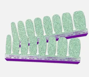 Hint of Mint - Sparkling Finish Nail Polish Strips No Variations