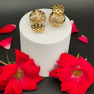 One of a kind 18kt Gold knobs
