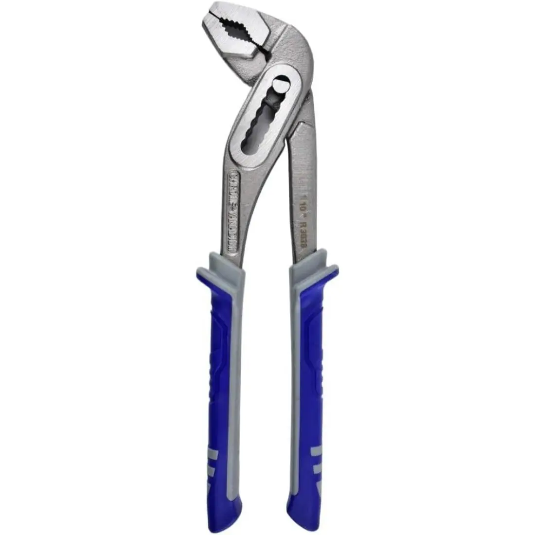 8-inch Quick Adjust Water Pump Pliers - Locking Pliers with 7 Postion V-Jaw,Channel Lock,Serrated Jaws and Comfort Dip-grip Handle