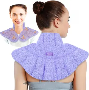 REVIX Rose Velvet Microwavable Heating Pad for Shoulder and Neck Scented