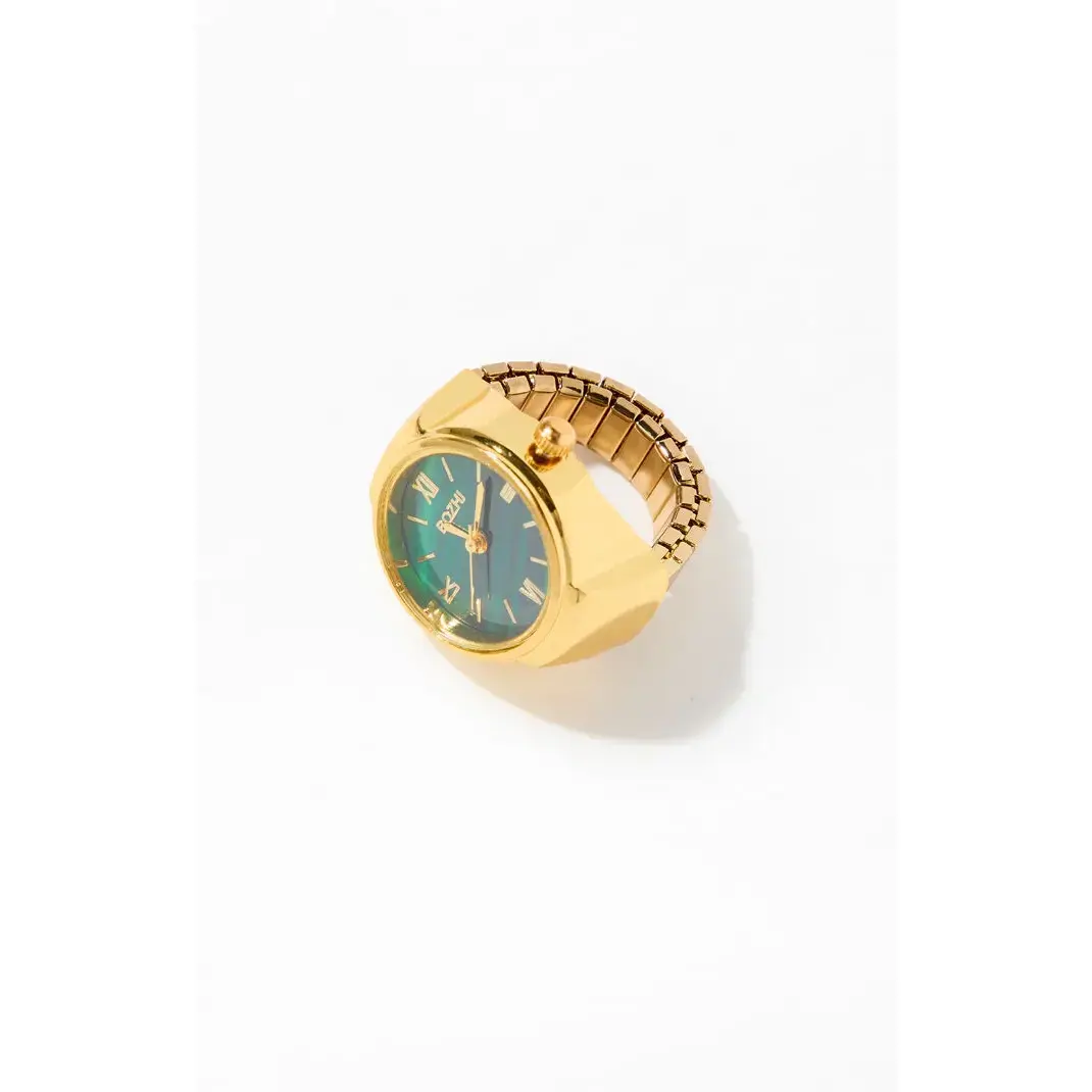 Pacsun Men's Gold Circle Watch Ring
