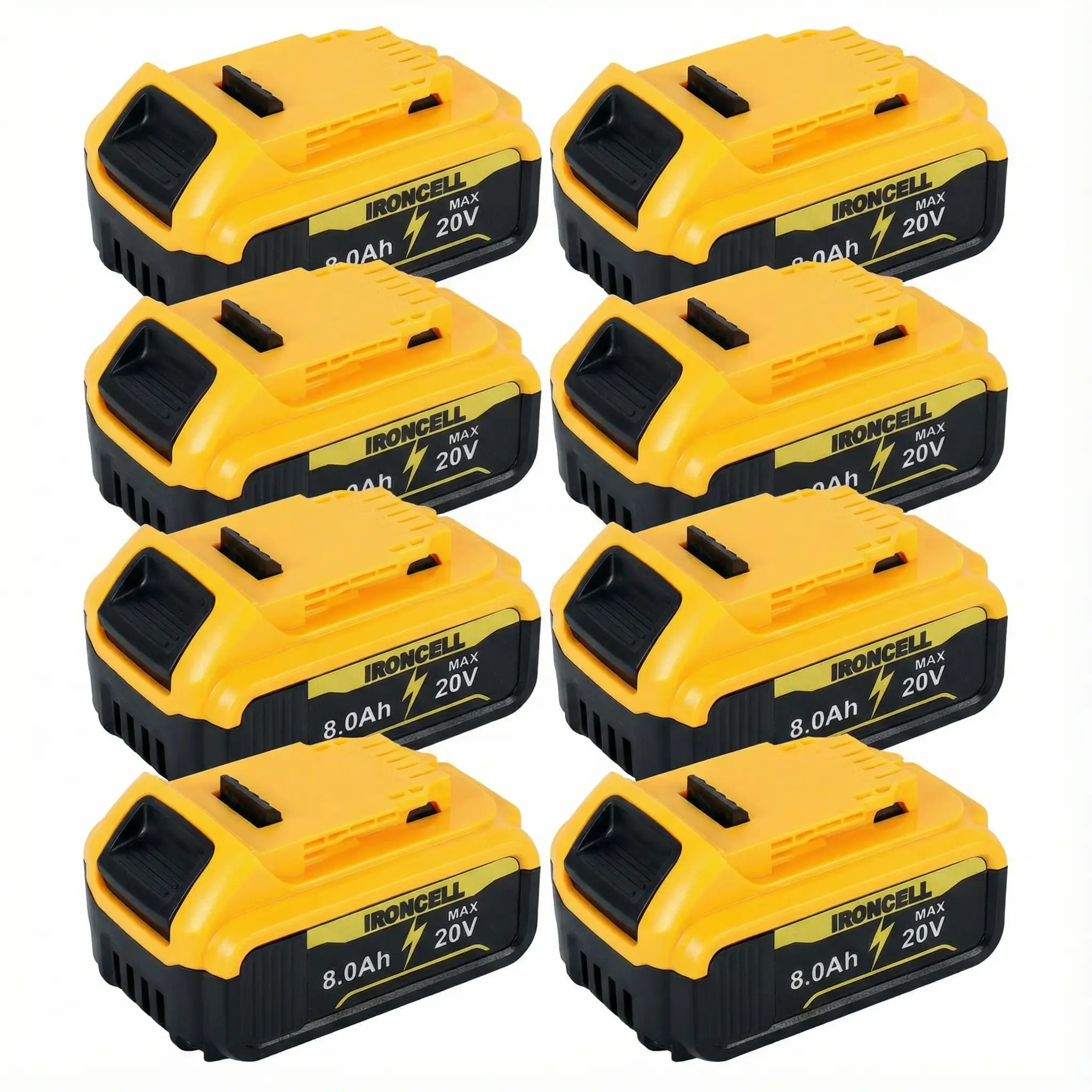 8.0Ah Lithium Battery Replacement for Dewalt 20V Battery Lithium-ion MAXa Series dewalt batteries Stock up High Capacity Lithium Ion Battery Pack