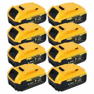 8.0Ah Lithium Battery Replacement for Dewalt 20V Battery Lithium-ion MAXa Series dewalt batteries Stock up High Capacity Lithium Ion Battery Pack