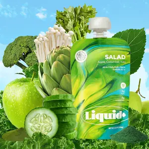 Liquid Salad by Liquid+ | 13 Fruits + Veggies | 15 Essential Vitamins Liquid Salad by Liquid+ | 13 Fruits + Veggies | 15 Essential Vitamins