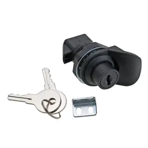 Hidden Embedded Lock With Key Embedded Button Lock Industrial Equipment Mobile Box Cabinet Door Latch