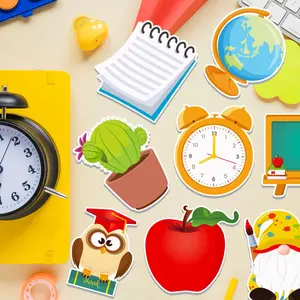 Back-To-School Stationery Sticky Notes, Strong Adhesive, Reusable Tear-Off Post-It, Ideal for Diaries, Schedules, Office, School， Home