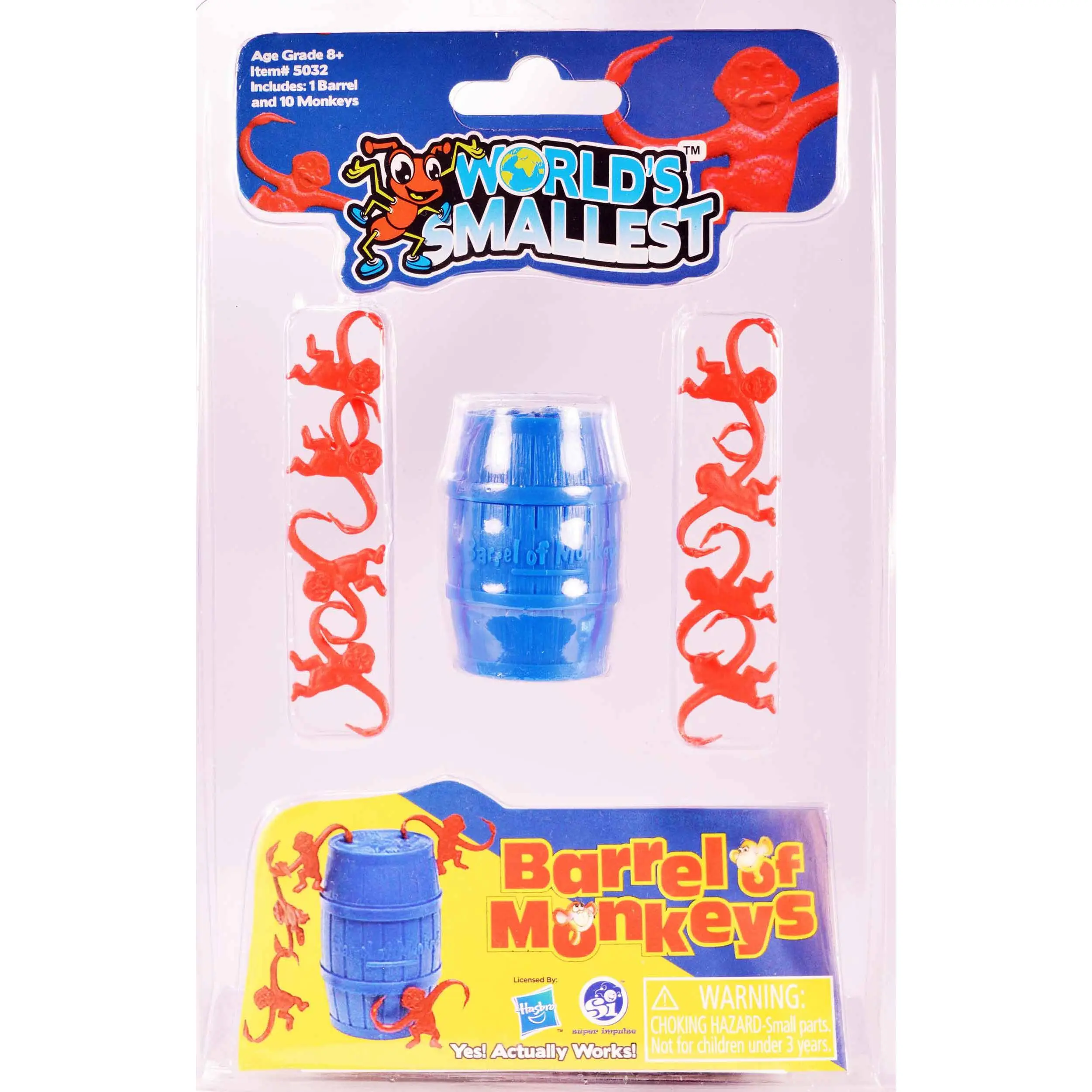 World's Smallest - Barrel of Monkeys